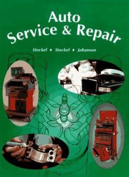 Hardcover Auto Service and Repair Book