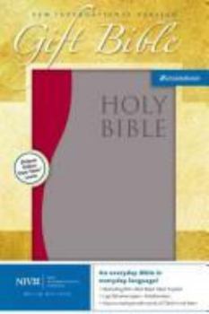 Holy Bible NIV Italian Duo Tone Red/Gray Gm Ltd