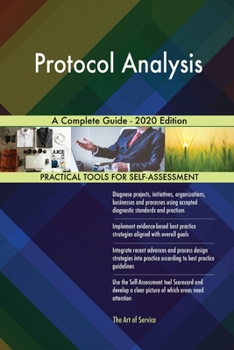 Paperback Protocol Analysis A Complete Guide - 2020 Edition Book