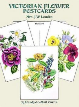 Victorian Flower Postcards: 24 Ready-to-Mail Cards