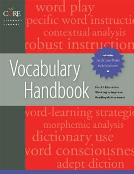 Paperback Vocabulary Handbook: Core Literacy Library Book