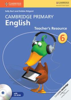 Paperback Cambridge Primary English Stage 6 Teacher's Resource Book [With CDROM] Book