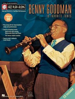 Benny Goodman: 10 Favorite Tunes [With CD] - Book #86 of the Jazz Play-Along