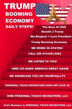 Hardcover Trump Booming Economy Daily Steps Book