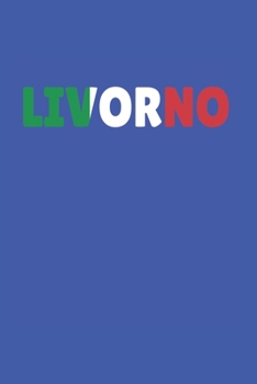 Paperback Italia Livorno Notebook: Graph Paper Journal 6x9 - 120 Pages Book