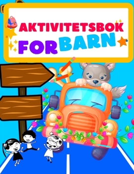 Paperback aktivitetsbok for barn 3-5 år: mine flotte pedagogiske spill live [Norwegian_Bokmal] Book