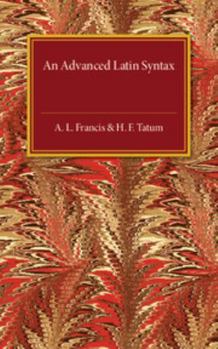Paperback An Advanced Latin Syntax Book