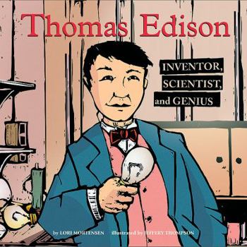 Hardcover Thomas Edison: Inventor, Scientist, and Genius Book