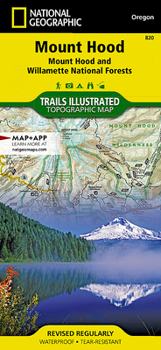Loose Leaf Mount Hood Map [Mount Hood and Willamette National Forests] Book