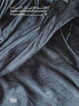 Hardcover Rights of Future Generations: Propositions Book