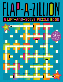 Paperback Flap-A-Zillion Puzzle Book