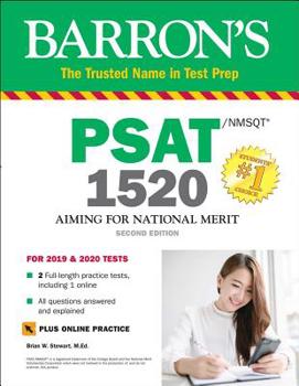 Paperback Psat/NMSQT 1520 with Online Test Book