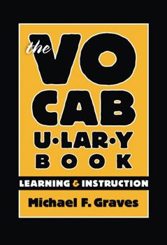 Paperback The Vocabulary Book: Learning & Instruction Book
