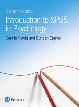 Paperback Introduction to SPSS in Psychology Book