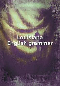 Paperback Louisiana English grammar Book