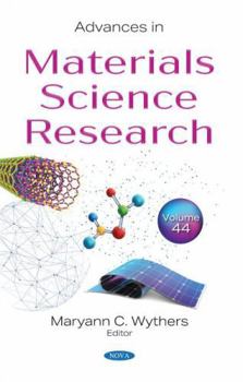 Hardcover Advances in Materials Science Research Book