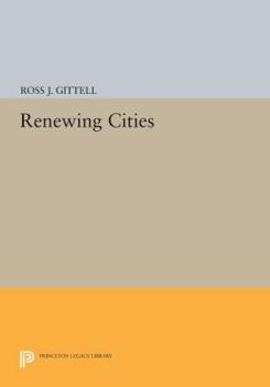 Paperback Renewing Cities Book