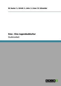 Paperback Emo - Eine Jugendsubkultur [German] Book