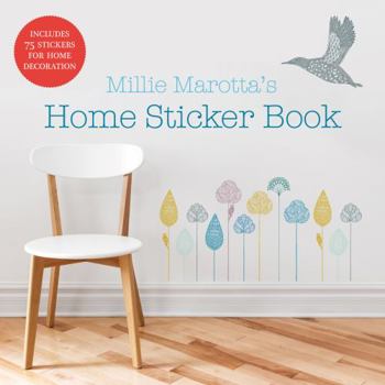 Paperback Millie Marotta's Home Sticker Book: Over 75 Stickers or Decals for Wall and Home Decoration Book