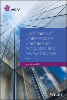 Paperback Codification of Statements on Standards for Accounting and Review Services, Numbers 21 - 25 Book