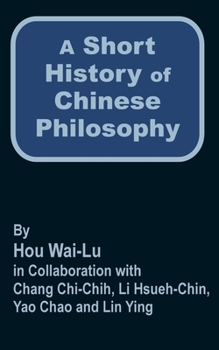 Paperback A Short History of Chinese Philosophy Book