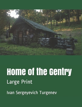 Paperback Home of the Gentry: Large Print Book