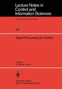 Paperback Signal Processing for Control Book