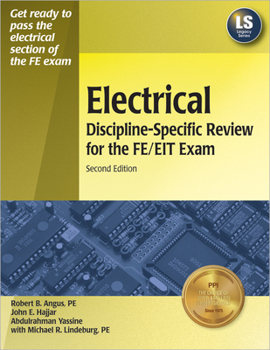 Paperback Electrical Discipline-Specific Review for the FE/EIT Exam Book