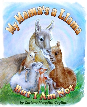 Paperback My Mama's A Llama, But I Am Not [Large Print] Book