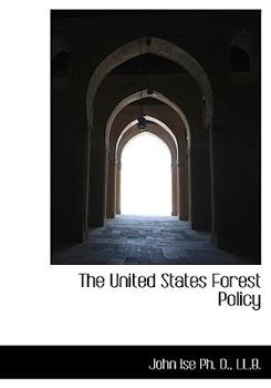 Hardcover The United States Forest Policy Book