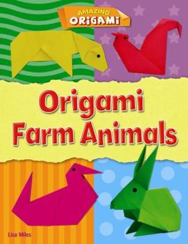 Library Binding Origami Farm Animals Book