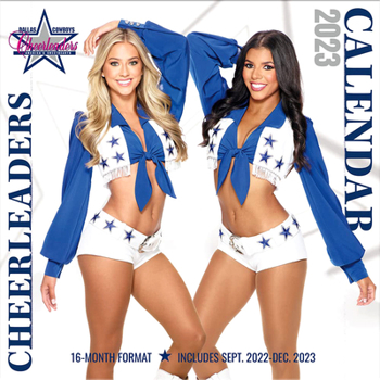 Unknown Binding Dallas Cowboys Cheerleaders 16 Month 12x12 Wall Calendar Book