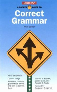 Paperback Correct Grammar Pocket Guide Book