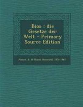 Bios, die Gesetze der Welt (German Edition)