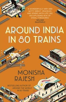 Paperback Around India in 80 Trains Book