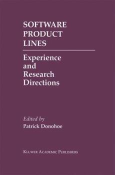 Paperback Software Product Lines: Experience and Research Directions Book