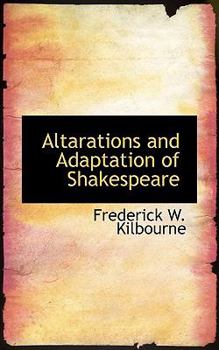 Paperback Altarations and Adaptation of Shakespeare Book