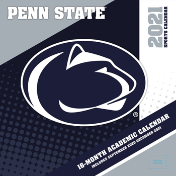 Calendar Penn State Nittany Lions 2021 12x12 Team Wall Calendar Book