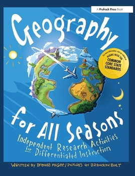 Paperback Geography for All Seasons: Independent Research Activities for Differentiated Instruction (Grades 2-8) Book