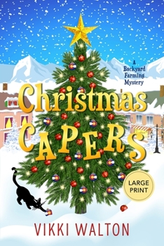 Paperback Christmas Capers: Large Print Edition [Large Print] Book