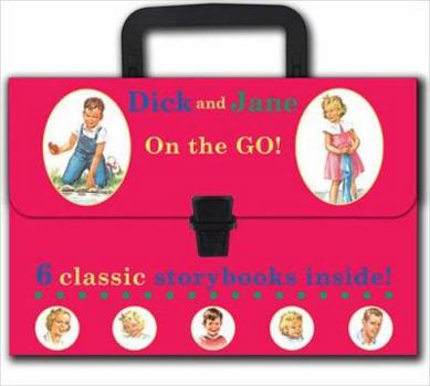 Paperback Dick and Jane on the Go!: 6 classic storybooks inside! Book