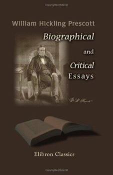 Paperback Biographical and Critical Essays Book