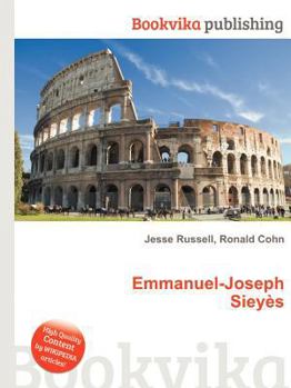 Paperback Emmanuel-Joseph Sieyes Book