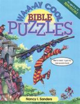 Paperback Wa-A-Ay Cool Bible Puzzles Book