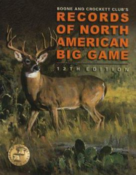 Hardcover Records of North American Big Game Book