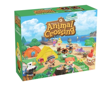 Calendar Animal Crossing: New Horizons 2022 Day-To-Day Calendar Book