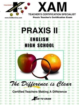 Paperback Praxis II English High School Book