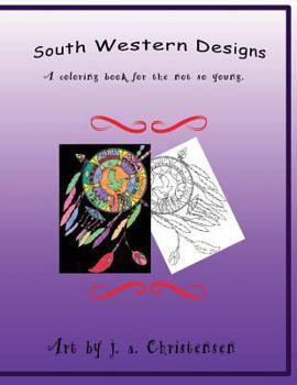 Paperback South Western Designs: An adult coloring book