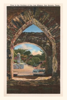 Paperback Vintage Journal San Jose Mission, San Antonio, Texas Book