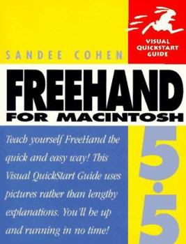 Paperback FreeHand for Macintosh 5 5 Visual QuickStart Guide Book